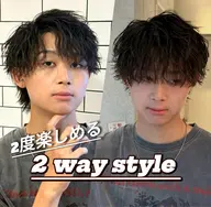 🔥【ミニモ学割 3月限定❗️カットandお好みパーマ】※平日限定🔥