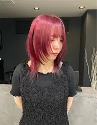 髪質改善カラー（bleach無し）+ トリートメント