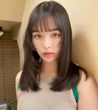 🤍フルカット+シャンプーブロー🤍再現性◎顔周りレイヤー♡ 韓国ヘア/似合わせ