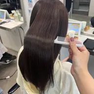 ケアに専念🌿✨透明感カラー+髪質改善トリートメント🌜
