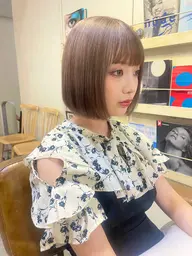 モテ髪コース💖カット+透明感カラー+TR