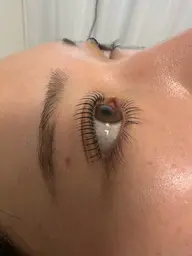 【中顔面短縮】パリジェンヌ　上のみ+下まつ毛40本つけ放題