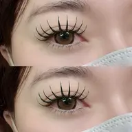 【エクステ×パーマ】LEDエクステ120本+まつ毛パーマ