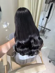 【当日限定メニュー🩷】簡単髪質改善カラー＋トリートメント ¥7,000