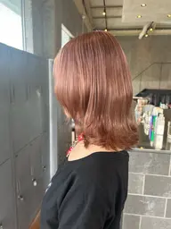 【業界初✨️ケア剤入りシャンプー.トリートメント付🎁】ダブルカラー＋1step treatment