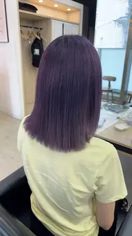 【可愛いをキープ】ブリーチ後3週間以内メンテナンスカラー+超音波トリートメント🧡 ※土日祝+¥1,100