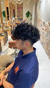 ◎ケアパーマ　カット＋スパイラルパーマ＋ケアパーマ【新宿/メンズ/ケアトリートメント】