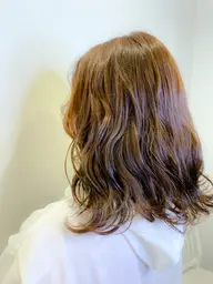 カット&低アルカリパーマ