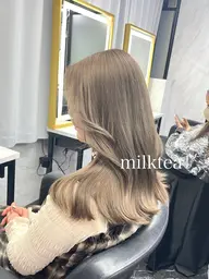 🌸🐰🩵ケアダブルカラー(ブリーチ1回+カラー)+トリートメント🩵🐰🌸