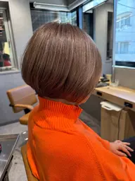 白髪ぼかしリュクスカラー&カット