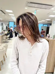 【🔥メンズ限定クーポン!!🔥】カット+ハイライト+カラー+トリートメント