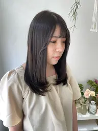 透明感カラーのみメニュー(SB付き)🫧