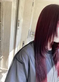 《ロング料金なし》秋冬トレンド！暖色カラー＋トリートメント