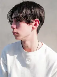 カット+ストレートパーマorダウンパーマ￥10500 烏丸/京都/ストレート/カット