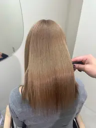 【新規限定/期間限定】カット＋ケアブリーチ＋髪質改善カラー＋髪質改善トリートメント＋クイックスパ