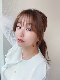 小顔に見える似合わせ顔まわりカット/くびれ巻き