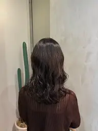 【ミニモ限定価格】🩶カット＋パーマ（ミディアム）🩶トリートメント付き！🩶