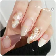 デザイン(アート６本付)ジェルネイルアート以外はワンカラーorフレンチorグラデーションが選べます