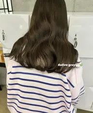 🍃ミニモ限定🍃くすみベージュカラー+tokioインカラミ TR+小顔カット+ニュアンスアレンジ