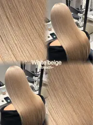 【 人気𝐍𝐨.𝟑✨】🌺 トリプルカラー（ ブリーチ2回＋カラー ）＋2step treatment 🌺