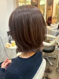 ワンカラー🌼オリジナルトリートメント付き🐩(ショート・ボブ,肩上の方限定)※補足説明ご覧下さい