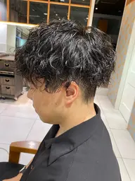 ⭐️ご新規様平日限定⭐️メンズカット+波巻きパーマ