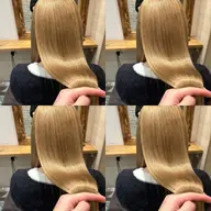 《ミニモ限定》カット+ケアブリーチ➕カラー➕Aujua3stepトリートメント【ケアブリーチ・ダブルカラー】