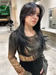 【暗くしたい方限定🎶】暗髪ワンカラーメニュー🖤黒染め&暗髪✨限定!!+ダメージ補修トリートメント