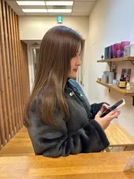 水素カラー＋最高級Aujuaトリートメント(マイクロバブル付き♪)