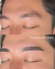 【迷ったらコチラ🙌🏻】メンズ眉ワックス×パーマ（ブロウリフト）+眉メイク🔅