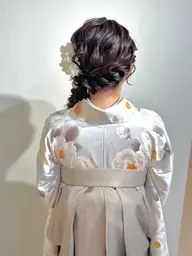 袴着付け+ヘアセット【10:00～】