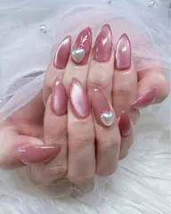 💛ワンカラー・マグネット・フラッシュ・ラメ.ラメグラ2色迄!(ソフトジェルオフ込み・ドライケア付き)