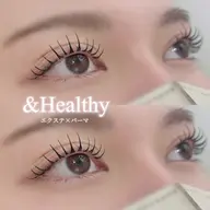 &Healthy【ダブルフラット/バインドロック＋まつげパーマ】¥11,530