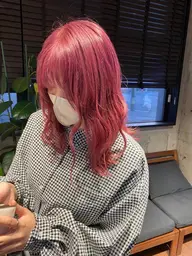 🤍カット+ケアブリーチ+カラー🤍