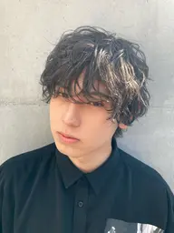 メンズ⭕️【似合わせカット】+【透明感カラー】+【内部補修トリートメント】