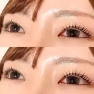 【☁️ご来店2️⃣​〜​5️⃣回目☁️】パリジェンヌ（まつ毛パーマ）🌙⟡.·束感仕上げ🫧✨