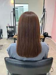 【乾燥予防髪質改善】カット＋超高濃度水素ケアカラー⭐️3回目のご来店まで新規クーポン利用可［金沢市/美容院/暖色］