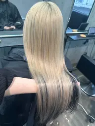 🦋ケアブリーチ＋カラー＋オージュア5stepTr＋シールエクステ60枚🦋最高級バージンレミー毛【人毛100%✨】