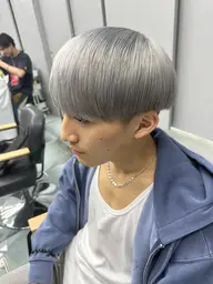 『🖤メンズ専用クーポン🖤』トリプルカラー🔥💫(ブリーチ2回×ワンカラー)