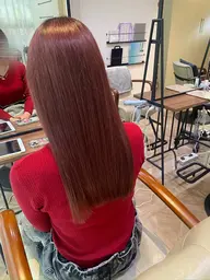 💇🏼♀️カット+ブリーチ+カラー☁️𓍼