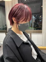 ブリーチ無しワンカラー✨