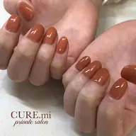 【ジェル単色塗り】オフ無料/丁寧な爪のお手入れ/保湿/季節に合ったお好きなカラーをご提案💛