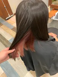 インナーカラー➕オンカラー➕ヘッドスパ5分