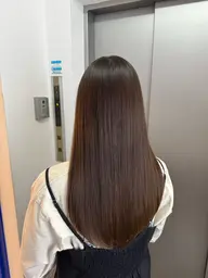 【⭐️ストレートご新規様限定クーポン⭐️】カット＋ストレート＋簡単トリートメント