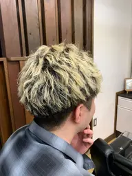 【新規】メンズカット＋波巻きパーマorツイストスパイラルパーマ