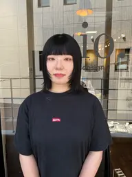 ☺︎︎縮毛矯正+カット