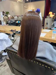 うるツヤ髪に❗️カラー＋質感再生トリートメント