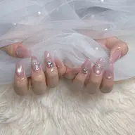 【オフなし】チップ長さ出し➕ワンカラー🍒︎