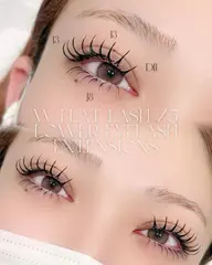 史上最高の持続力‼️ボリュームアップ！ダブルフラットラッシュ✨75分コース🩵オフ無料