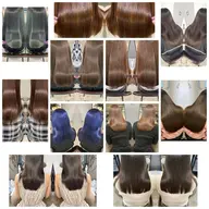 カット+コスメ縮毛矯正+ハホニコトリートメント